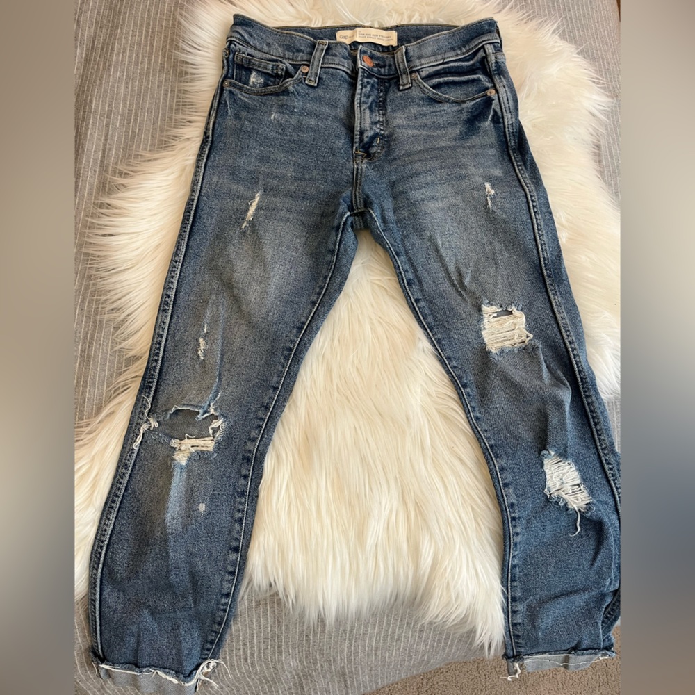 🦩CLEARANCE🦩 GAP High-rise Slim Strait Jeans Size 26